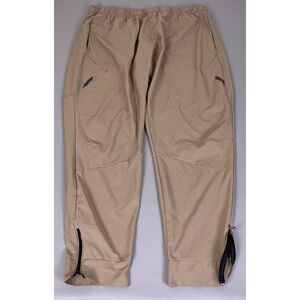 Xersion Jogger Training Pant Mens 3XLT Quick-Dri Tan Khaki Zipper Ankle *Flaw